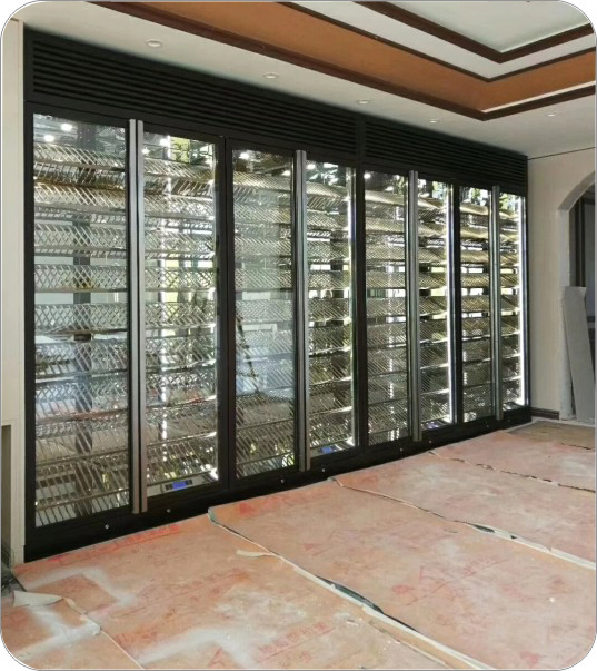 定制牛肉排酸柜（黑钛金）灯光白光或暧光